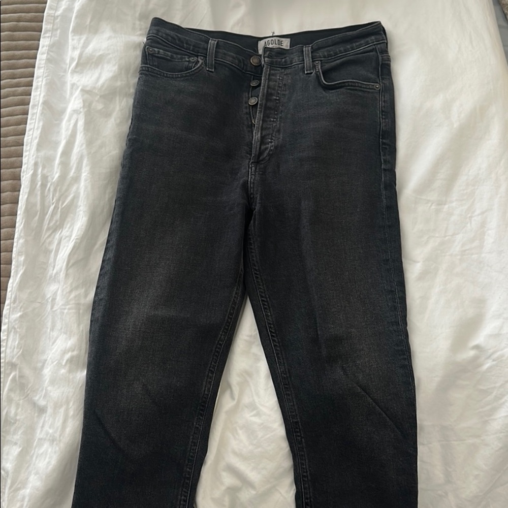 Agolde Nico High Rise Slim Fit Jeans